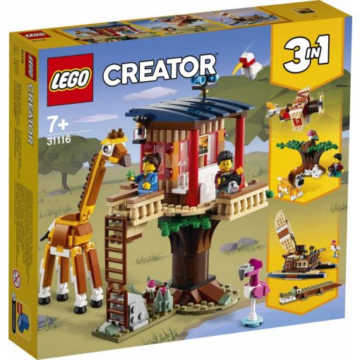 Lego Creator 31116 Szafari lombház a vadonban zsiráffal