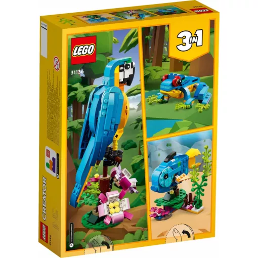 Lego Creator 31136 Egzotikus papagáj