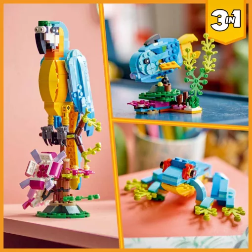 Lego Creator 31136 Egzotikus papagáj