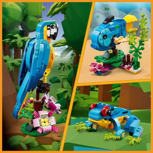 Lego Creator 31136 Egzotikus papagáj