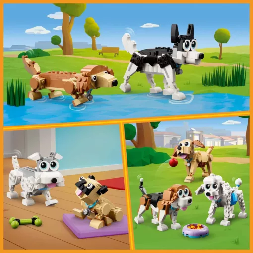 Lego Creator 31137 Cuki kutyusok