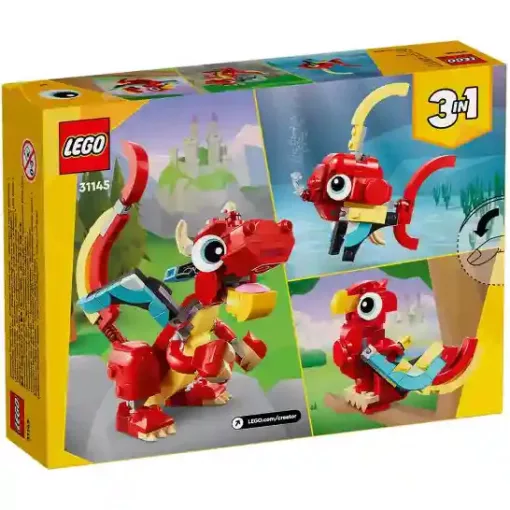 Lego Creator 31145 Vörös sárkány