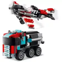 Lego Creator 31146 Platós kamion és helikopter