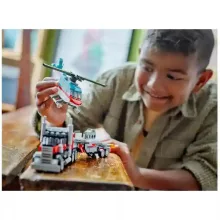 Lego Creator 31146 Platós kamion és helikopter