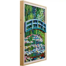 Lego Art 31220 Claude Monet – Híd a vízililiomos tó felett "festmény"