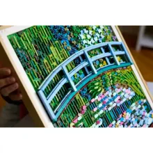 Lego Art 31220 Claude Monet – Híd a vízililiomos tó felett "festmény"