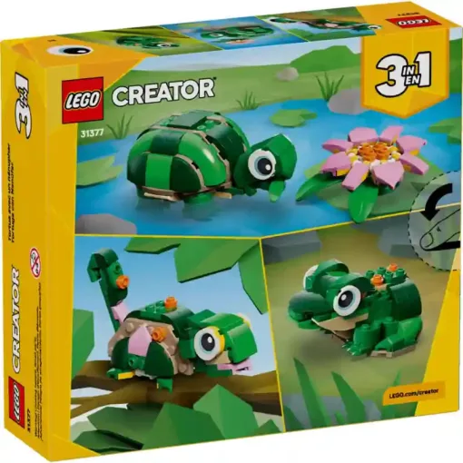Lego Creator 31377 Teknős egy vízililiom-virággal