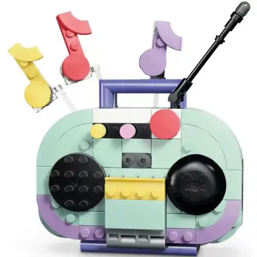 LEGO® Creator 31392 Zongora cicával (magnó, lemezjátszó)