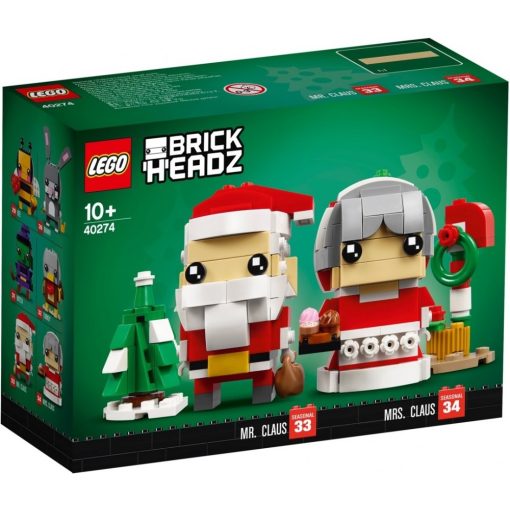 Lego BrickHeadz 40274 Télapó és Télanyó