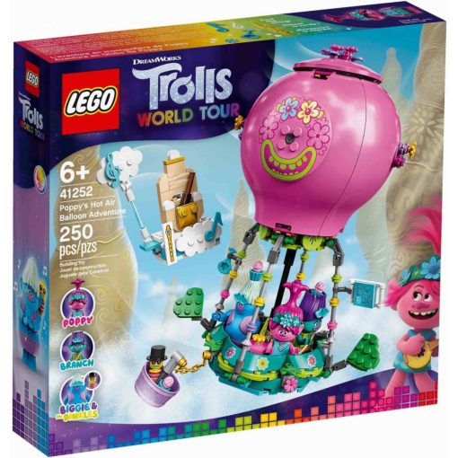 Lego Trolls 41252 Pipacs hőlégballonos kalandja