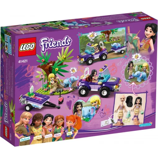 Lego Friends 41421 Kiselefánt mentő akció