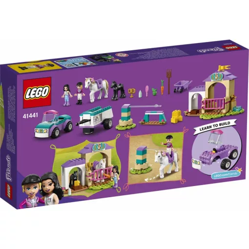Lego Friends 41441 Lovasiskola és lószállító