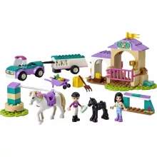 Lego Friends 41441 Lovasiskola és lószállító