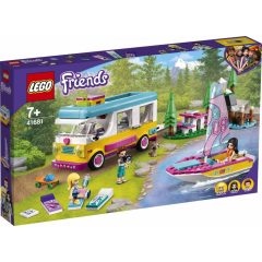 Lego Friends 41681 Erdei lakóautó és vitorlás