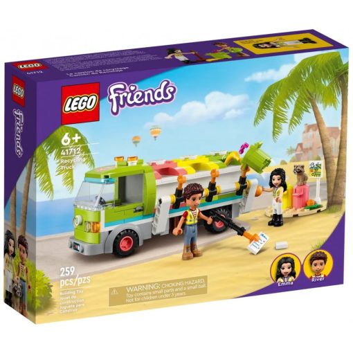 Lego Friends 41712 Szelektív kukásautó