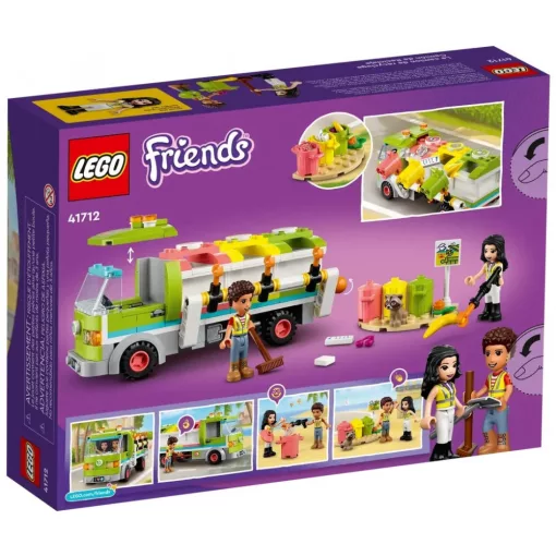 Lego Friends 41712 Szelektív kukásautó