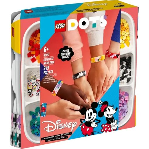 Lego DOTS 41947 Mickey és barátai karkötők óriáscsomag