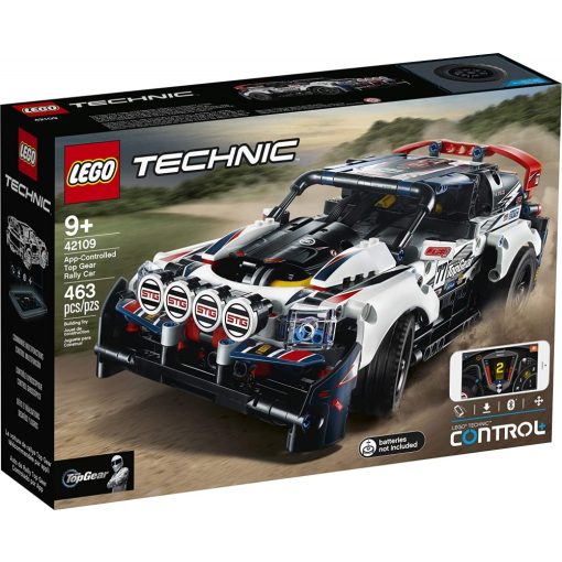 Lego Technic 42109 Applikációval irányítható Top Gear raliautó