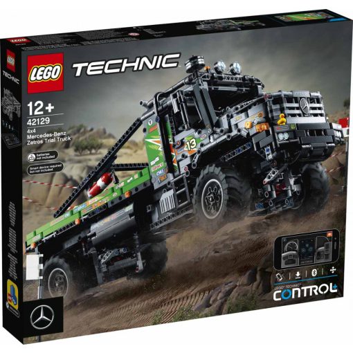 Lego Technic 42129 4x4 Mercedes-Benz Zetros RC távirányítós verseny teherautó