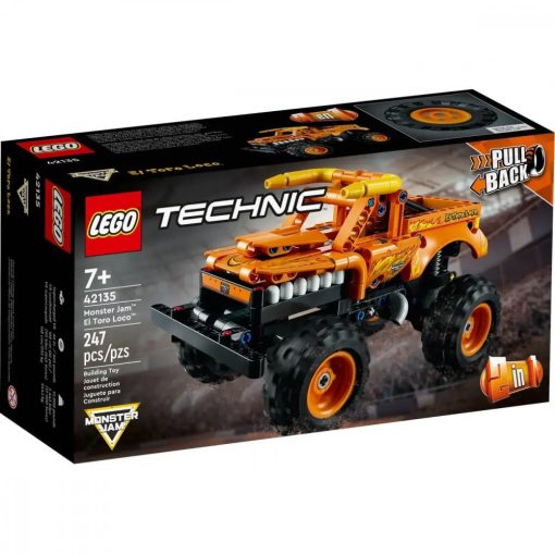 Lego Technic 42135 Hátrahúzós Monster Jam™ El Toro Loco™