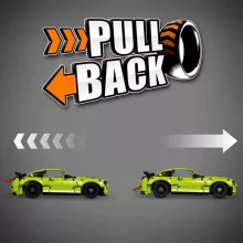 Lego Technic 42138 Ford Mustang Shelby® GT500® autó