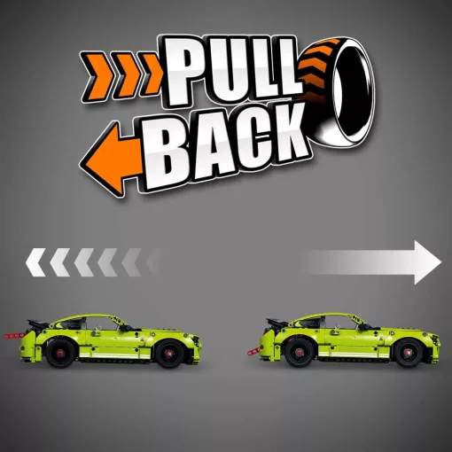 Lego Technic 42138 Ford Mustang Shelby® GT500® autó