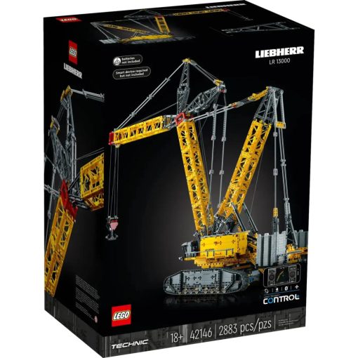 Lego Technic 42146 Liebherr LR 13000 RC távirányítós lánctaplas daru