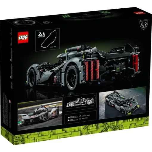 Lego Technic 42156 PEUGEOT 9X8 24H Le Mans Hybrid Hypercar autó