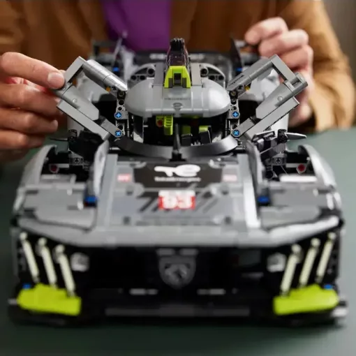 Lego Technic 42156 PEUGEOT 9X8 24H Le Mans Hybrid Hypercar autó