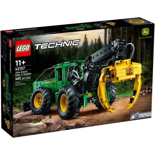 Lego Technic 42157 John Deere 948L-II Skidder erdészeti rönkvontató