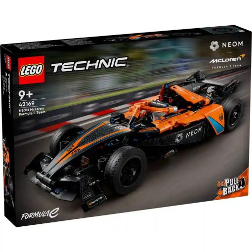 Lego Technic 42169 NEOM McLaren Formula E hátrahúzós versenyautó