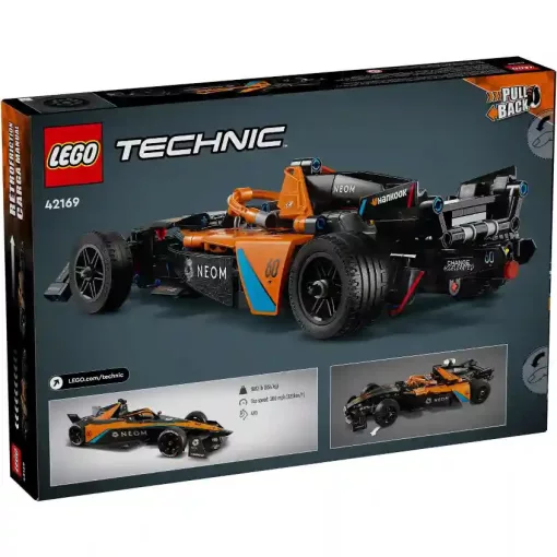 Lego Technic 42169 NEOM McLaren Formula E hátrahúzós versenyautó