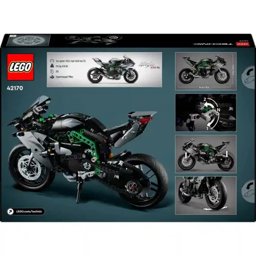 Lego Technic 42170 Kawasaki Ninja H2R sportmotor