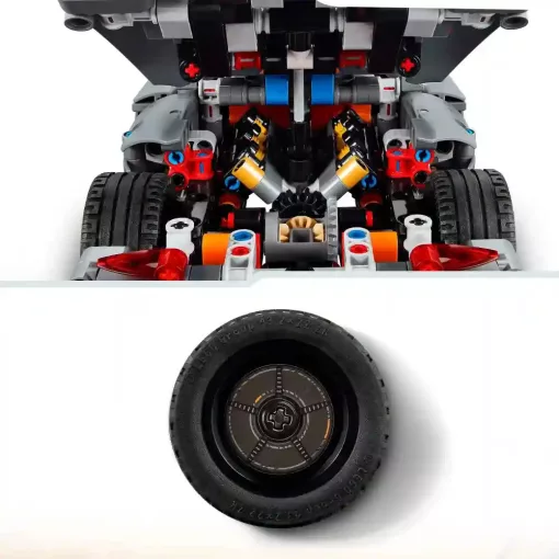 Lego Technic 42173 Koenigsegg Jesko Absolut szürke hiperautó