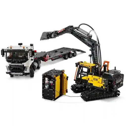 Lego Technic 42175 Volvo FMX teherautó és EC230 elektromos markoló