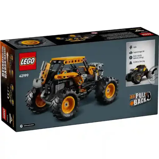 Lego Technic 42199 Monster Jam™ DIGatron™ hátrahúzós autó