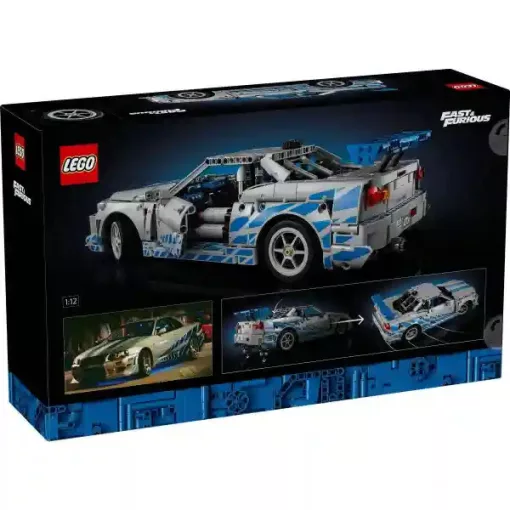 Lego Technic 42210 Halálos iramban: Nissan Skyline GT-R (R34) autó