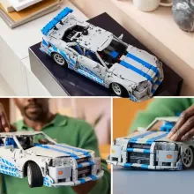 Lego Technic 42210 Halálos iramban: Nissan Skyline GT-R (R34) autó