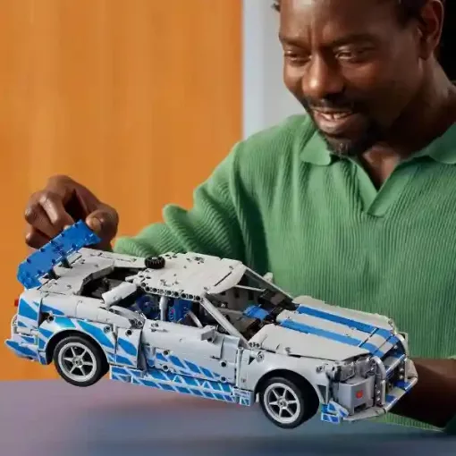 Lego Technic 42210 Halálos iramban: Nissan Skyline GT-R (R34) autó