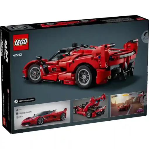 Lego Technic 42212 Ferrari FXX K sportautó