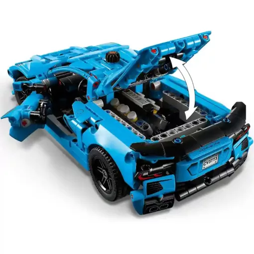 Lego Technic 42217 Kék Chevrolet Corvette Stingray sportautó