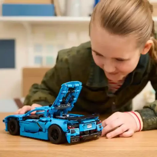 Lego Technic 42217 Kék Chevrolet Corvette Stingray sportautó