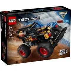   Lego Technic 42219 Monster Jam™ Grave Digger™ tűz és jég autó