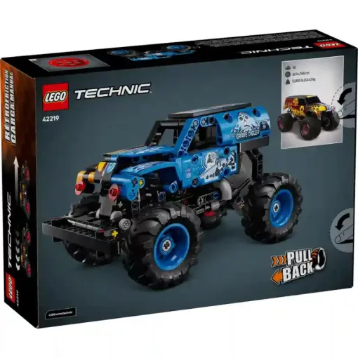 Lego Technic 42219 Monster Jam™ Grave Digger™ tűz és jég autó