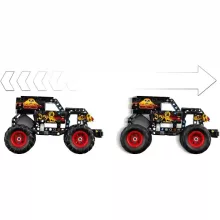 Lego Technic 42219 Monster Jam™ Grave Digger™ tűz és jég autó