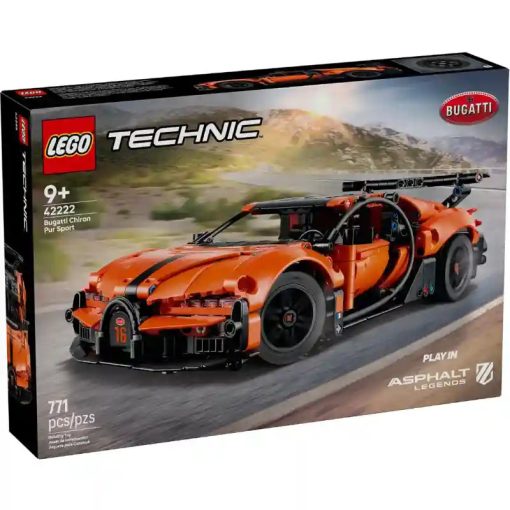 Lego Technic 42222 Bugatti Chiron Pur Sport hiperautó