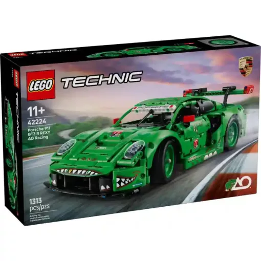Lego Technic 42224 Porsche 911 GT3 R REXY AO Racing versenyautó