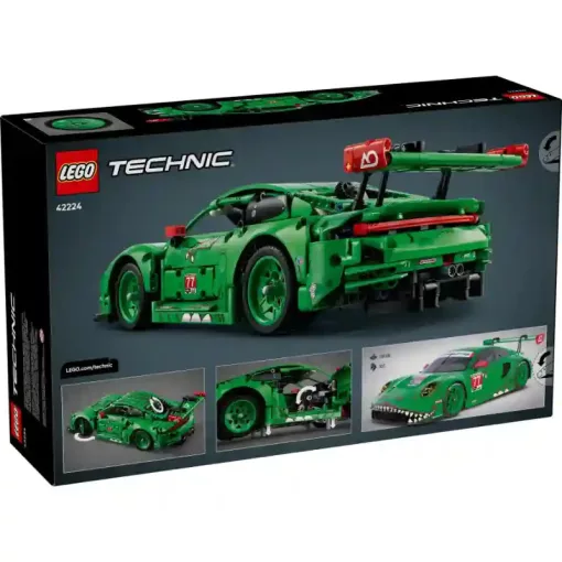 Lego Technic 42224 Porsche 911 GT3 R REXY AO Racing versenyautó