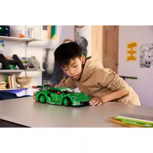 Lego Technic 42224 Porsche 911 GT3 R REXY AO Racing versenyautó
