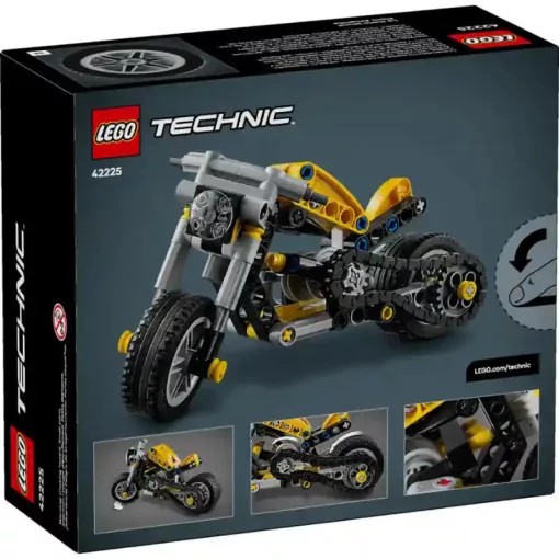 Lego Technic 42225 Sárga motorkerékpár